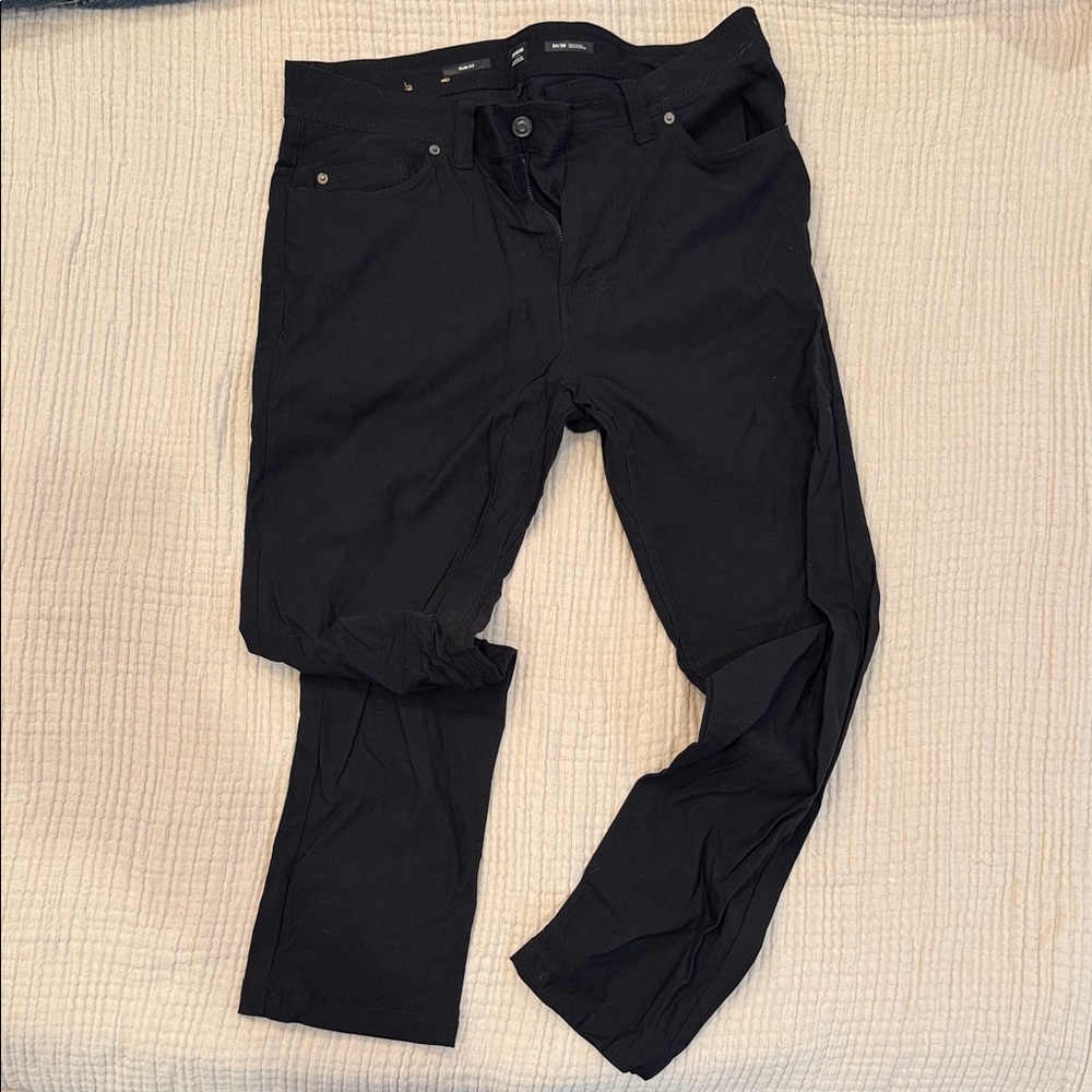 Prana Men's Black Slim Jeans